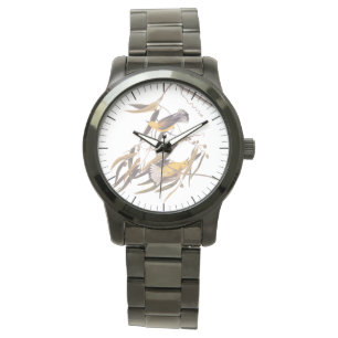 Audubon's Gele prothonotary Warbler Bird Pair Horloge