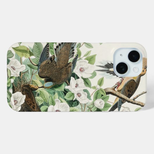 Audubon's ochtendduif Carolina Duif Schilderij Case-Mate iPhone Case (Achterkant (horizontaal))