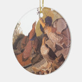 Audubon's Ruffed Grouse Keramisch Ornament (Links)