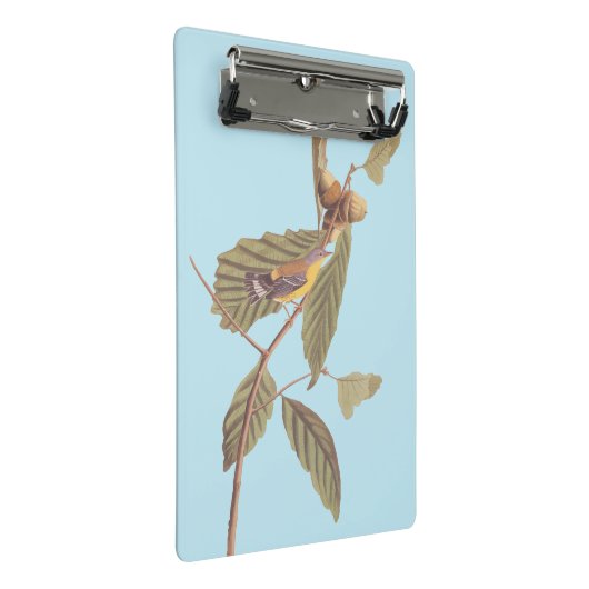 Audubon's Swainson's Warbler op Oak Branch Mini Klembord (Schuin)