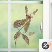 Audubon's Swainson's Warbler op Oak Branch Raamsticker (Huis)