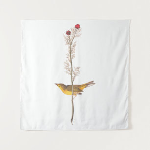 Audubon's warmere vogel op de Rode Vloer Wandkleed