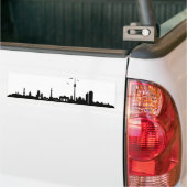 Aufkleber Skyline Berlin Bumpersticker (Op Truck)