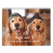Augie et calendrier 2014 de golden retriever de Ti (Protection)