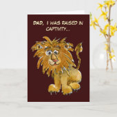 Augmenté dans la carte de fête des pères de (Fleur jaune)