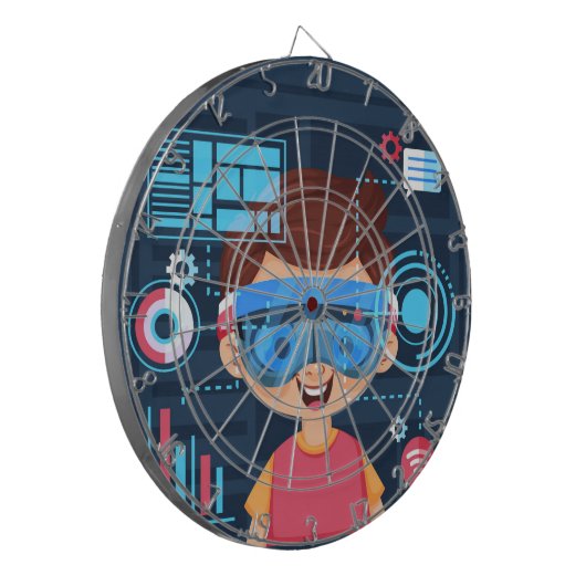 Augmented Reality Dartbord (Voorkant Links)