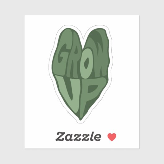 Augmenter Funny Sticker Plante (Feuille)