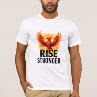 Augmenter T-shirt Inspirationnel plus fort
