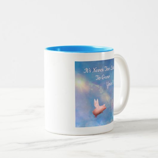 Augmentez votre aile Mug (Devant droit)