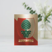 Augsburg Briefkaart (Staand voorkant)