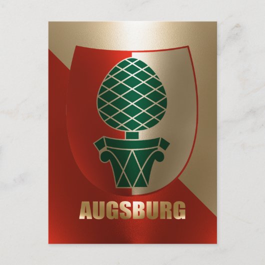 Augsburg Briefkaart (Voorkant)