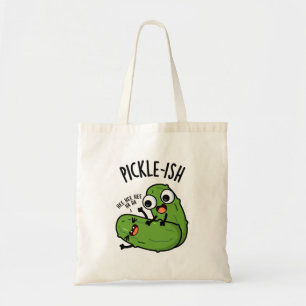 Augurk-achtige Kietelige Grappige Augurk Puns Tote Bag