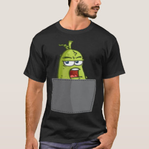 Augurk Neppe Zak Veganistisch Eten Komkommer T-shirt