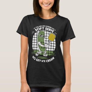 augurk spelen pickleball grappig sport team augurk t-shirt