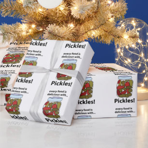 Augurken Elk eten is heerlijk met augurken Cadeaupapier