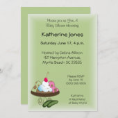 augurken en Ice Cream uitnodiging (Voorkant / Achterkant)