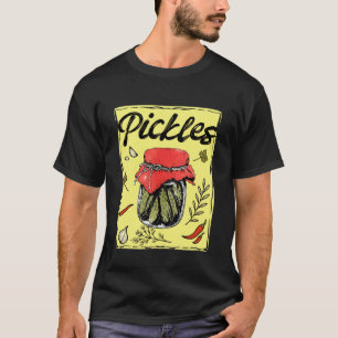 Augurken Pot Augurk Liefhebber Komkommer Inmaaksei T-shirt