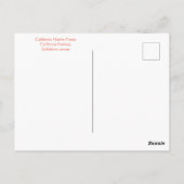 August Ablaze Briefkaart (Achterkant)