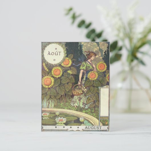 August Briefkaart (Staand voorkant)