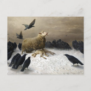 August Friedrich Albrecht Schenck Anguish Briefkaart