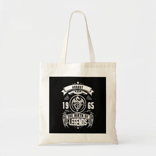 August Gift | 1965 De geboorte van de legendes Tote Bag (Voorkant)