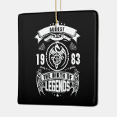 August Gift | 1983 De geboorte van de legendes Keramisch Ornament (Links)