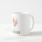 August Gladiolus  Flower Mug | Coffee Cup (Devant droit)