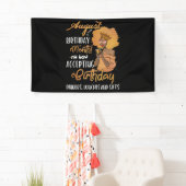 August It’s My Birthday Black August Leo Virgo Spandoek (Insitu)