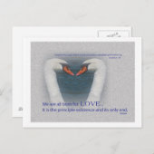 August Love Briefkaart (Voorkant / Achterkant)