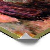 August Macke art, Meisje in Griekenland Poster (Hoek)