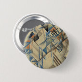 August Macke (Duitse nationaliteit, 1887-1914) Ronde Button 5,7 Cm (Voorkant /achterkant)