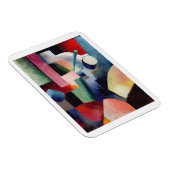 August Macke, gekleurde samenstelling van formulie Magneet (Rechterzijde)