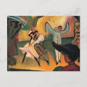 August Macke - Russische ballet Briefkaart