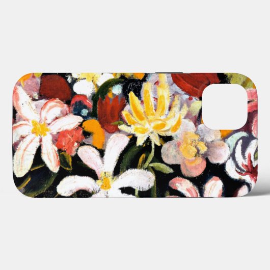 August Macke schilderij, tapijt van bloemen, Case-Mate iPhone Case (Achterkant (horizontaal))