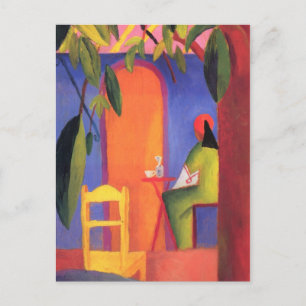 August Macke - Turks Cafe II Briefkaart