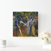 August Macke | Zoological Garden I Vierkante Klok (Huis)