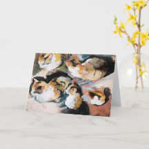 August Macke's Katzenstudien (Studie van een kat)