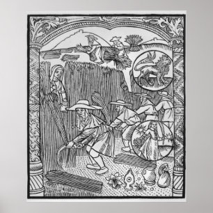 August, oogst, Leo Poster