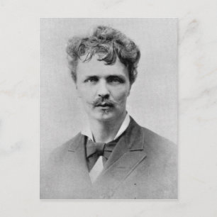 August Strindberg, 1 januari 1884 Briefkaart