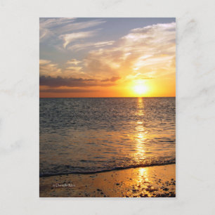 August Sunset Briefkaart