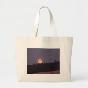 August Supermoon sur Paradise Ridge Grand Sac Caba