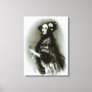 Augusta Ada Byron Countess of Lovelace Canvas Afdruk