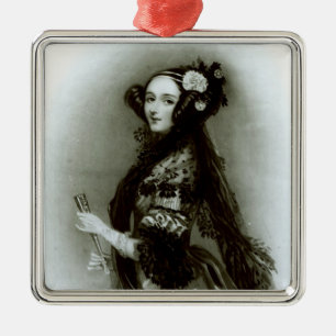Augusta Ada Byron Countess of Lovelace Metalen Ornament