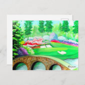 Augusta Georgia, Amen Briefkaart (Voorkant / Achterkant)