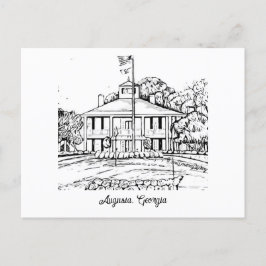 Augusta, Georgia Briefkaart