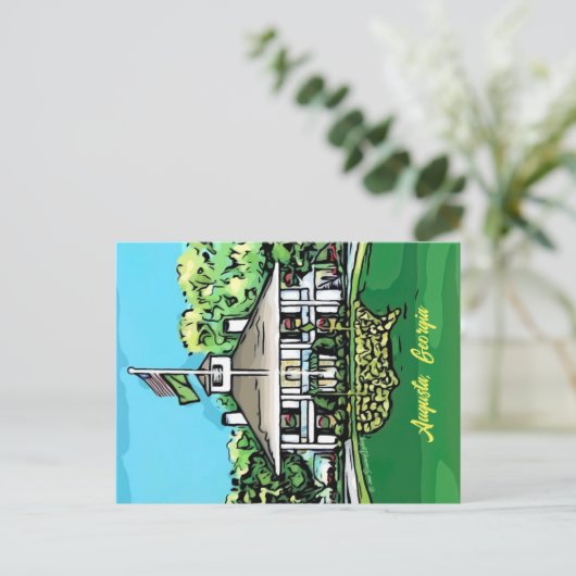 Augusta, Georgia Briefkaart (Staand voorkant)