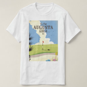 Augusta Georgia Golf Poster T-shirt