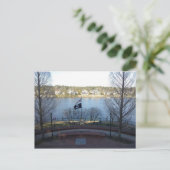 Augusta Georgia Riverwalk Briefkaart (Staand voorkant)