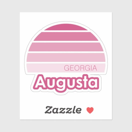Augusta Georgia Sticker (Vel)