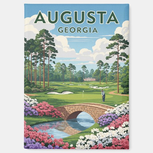 Augusta Georgia Travel Magneet (Voorkant)